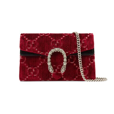 gucci dionysus mini velvet red|Gucci dionysus bag.